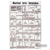 Martial Arts Stretches Poster