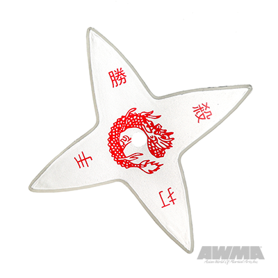 Ninja Soft Foam 4-Point Rubber Star