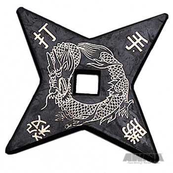 Ninja Soft Foam 4-Point Rubber Star