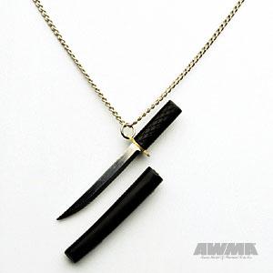 Samurai Sword with Scabbard Necklace