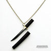 Samurai Sword with Scabbard Necklace