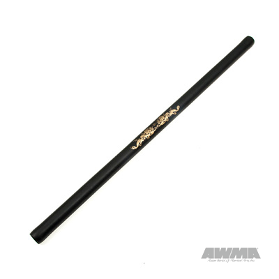 Children's Black Practice Foam Escrima with Gold Dragon