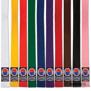 ProForce® 1.75" Double Wrap Solid Karate Belt