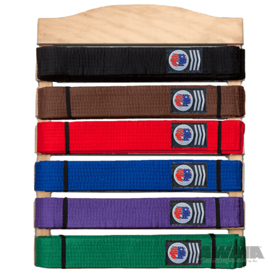 Karate Belt Display Wood Rack