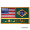 USA/Brazil Jiu-Jitsu Flags Patch