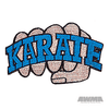 Karate Fist Patch