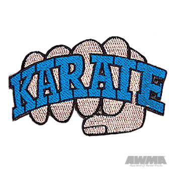 Karate Fist Patch