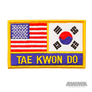 USA & Korea - Tae Kwon Do Patch