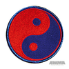 Yin & Yang-Red and Blue Patch