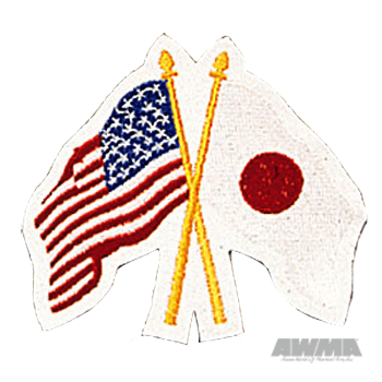 Crossed Flags Patch