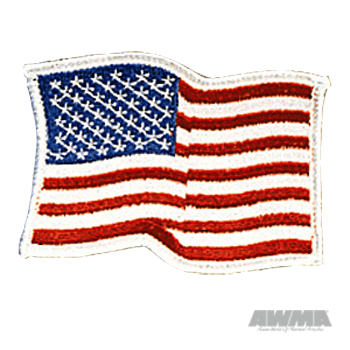 USA Waving Flag Patch