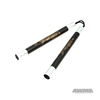 Demo II Black Practice Foam Nunchaku with Gold Dragon