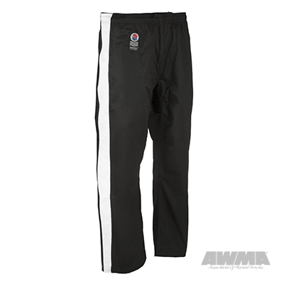 ProForce® Gladiator Demo Karate Pants- 8 oz. (Elastic Drawstring) - 55/45 Blend