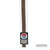 ProForce® II 1.5&quot Single Wrap Color Striped White Karate Belt