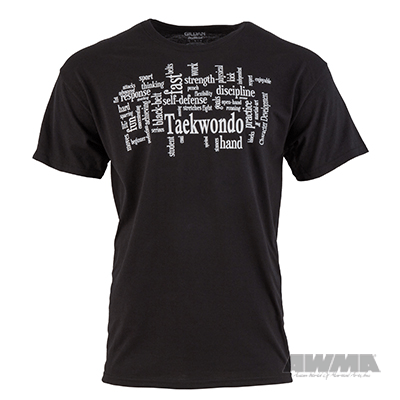 TKD Terminology Black T-Shirt