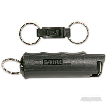 Sabre™ Pepper Spray Hard Case - Quick Release Key Ring