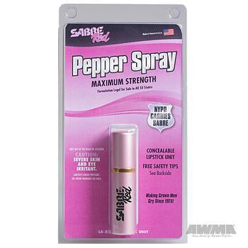 Sabre™ Pink Lipstick Pepper Spray