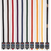 ProForce® 1.75" Single Wrap Color Striped White Karate Belt