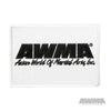 AWMA® Patch White w/ Black Lettering