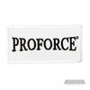 ProForce® Patch White w/ Black Lettering