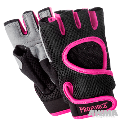 ProForce® Fitness Workout & Weight Lifting Gloves - Ladies Fit Grip