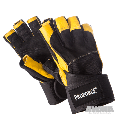 ProForce® Fitness Workout & Weight Lifting Gloves - Mens Wrist Wrap