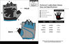 ProForce® Fitness Workout & Weight Lifting Gloves - Ladies Basic