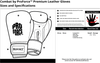 Combat By ProForce™ Premium Leather Gloves